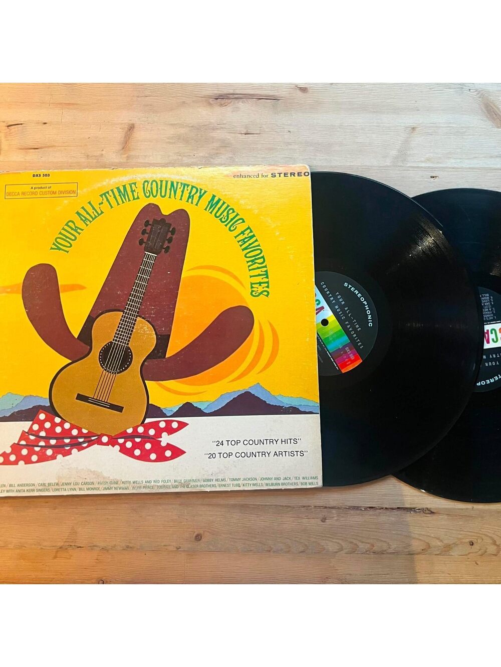 Various - Your All-Time Country Music Favorites 33rpm VG+ VR18